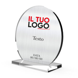 Targa Premio Rotonda in plex